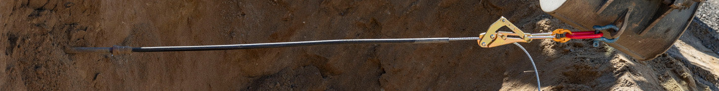 Cable Grab, Oval Link and Hammer Lock Pulling a Cable