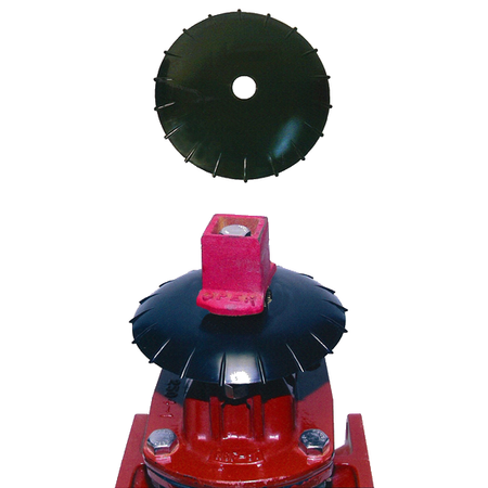 Plain Box Seat on Red Valve
