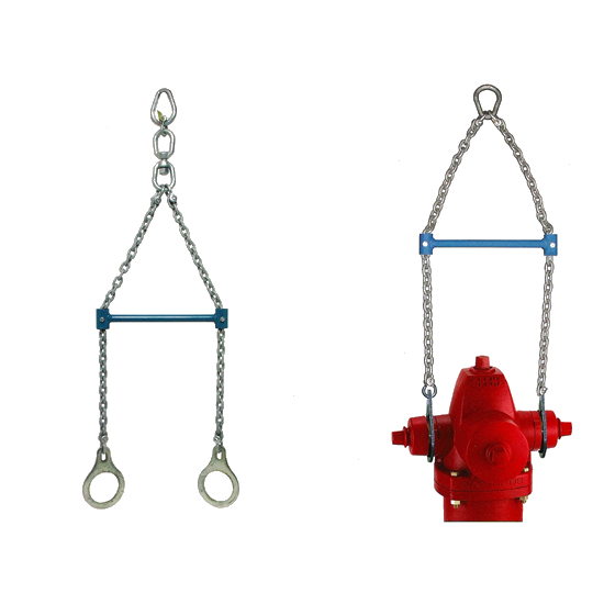 Hydrant Setter with Spreader Bar