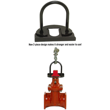 Valve Setter and Valve Setter shown on valve with labels