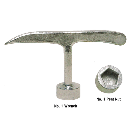 No 1. Meter Lid Wrench (Standard or Slotted) Product Image With Text