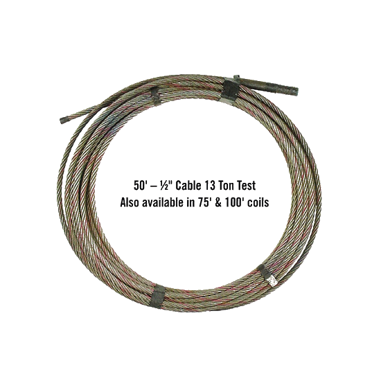 Cable with 3/4" Pressed-On Stud Product Image With Text