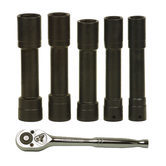 Deep Well Sockets with 1/2" Drive Product Image