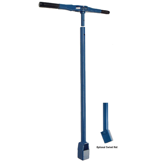 Steel Ratchet Gate Wrench w/ Labels