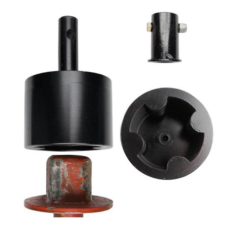 Close up of Rounded Nut Grabber From Different Angles