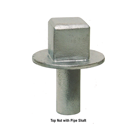 Top Nut With Pipe Shaft With Labels