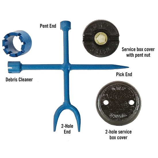 Service Box Cross Wrench w/Text