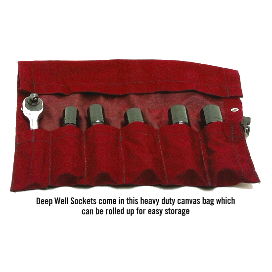 Deep Well Socket Set (in bag) Product Image With Text