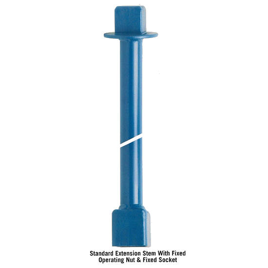 Gate Wrench Extension Stems with Labels