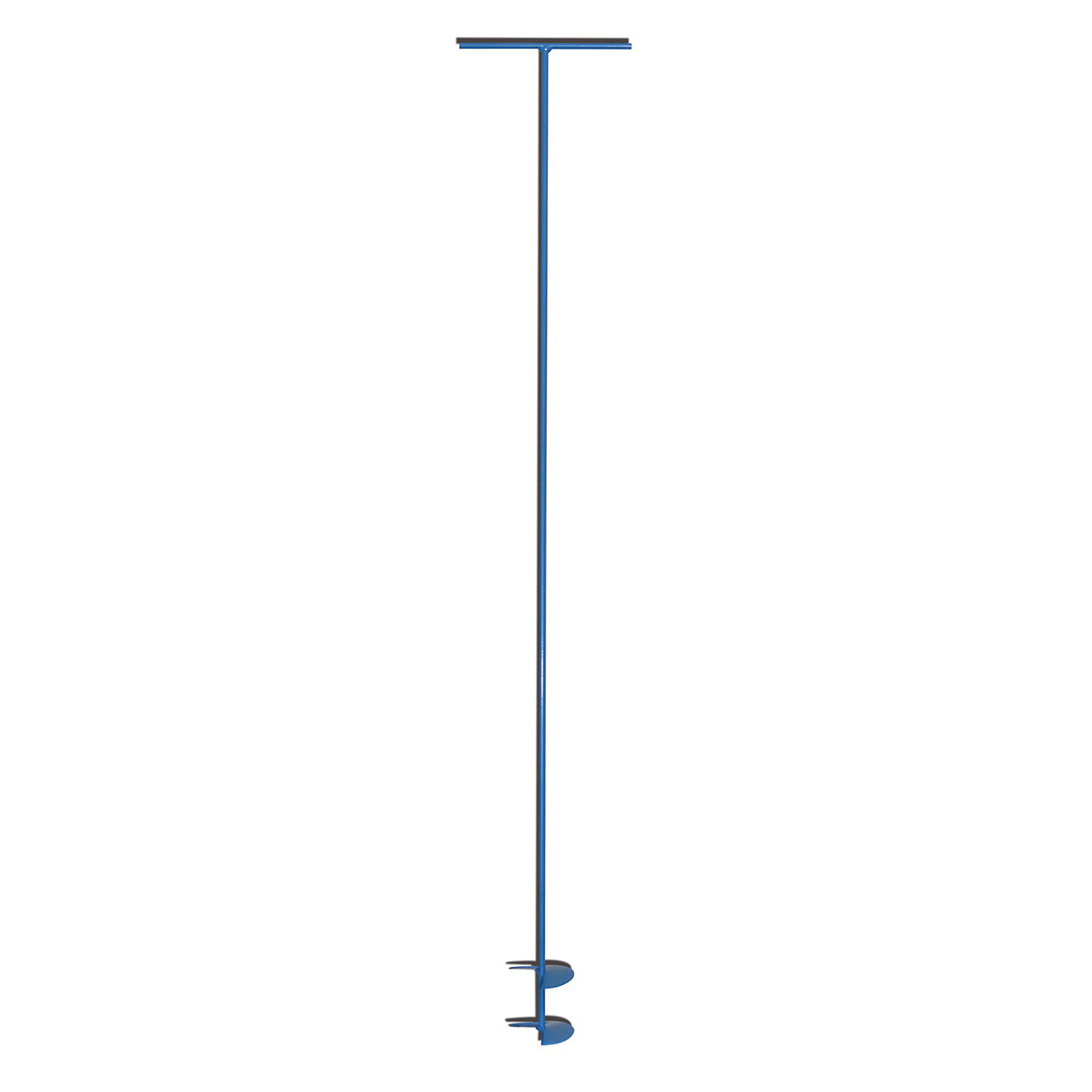 Half Inch Solid Steel Shaft & Handle Blue Screw