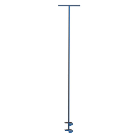 Half Inch Solid Steel Shaft & Handle Blue Screw